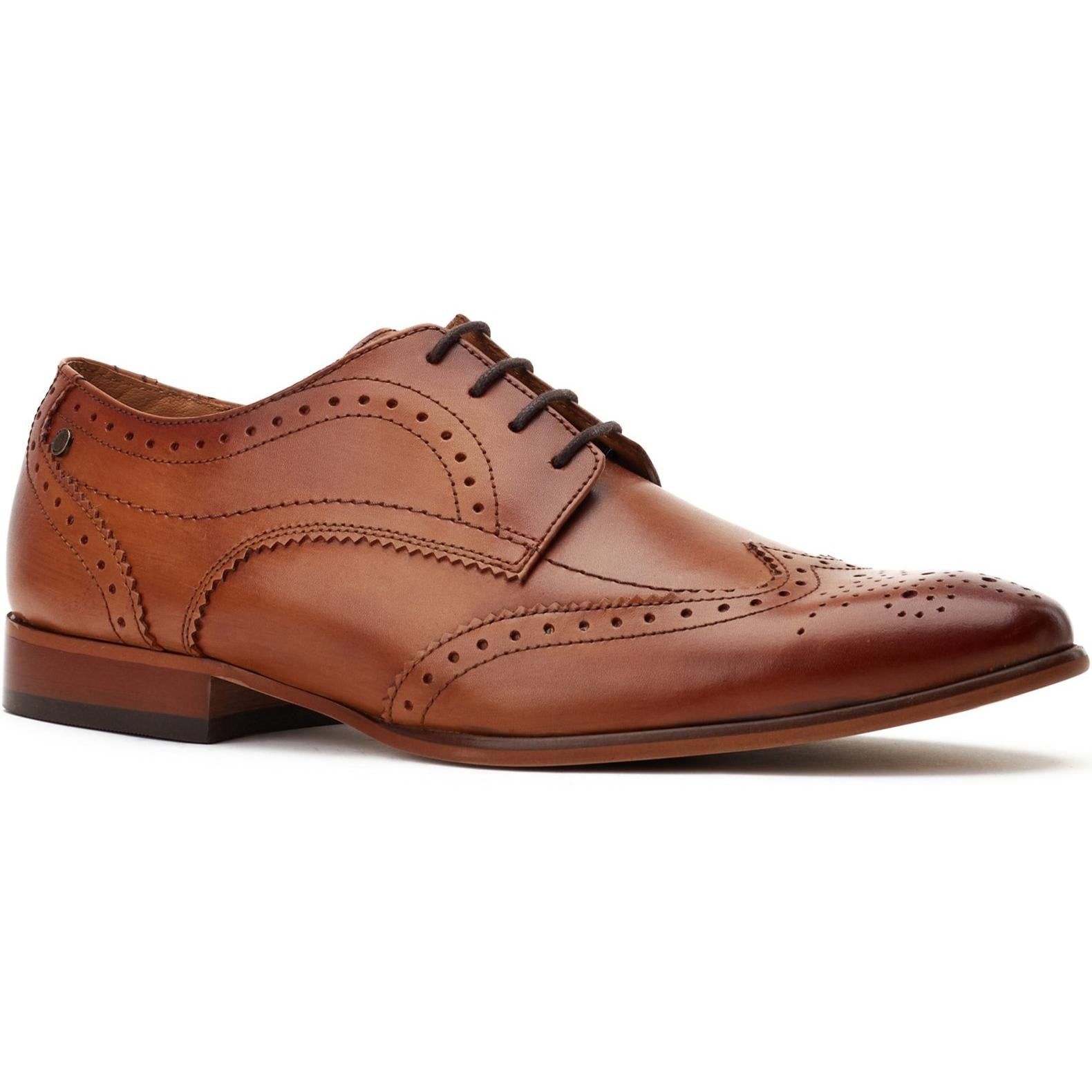 Base London Barbera Lace Up Brogue Shoe