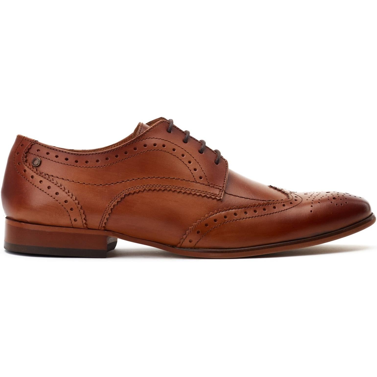 Base London Barbera Lace Up Brogue Shoe