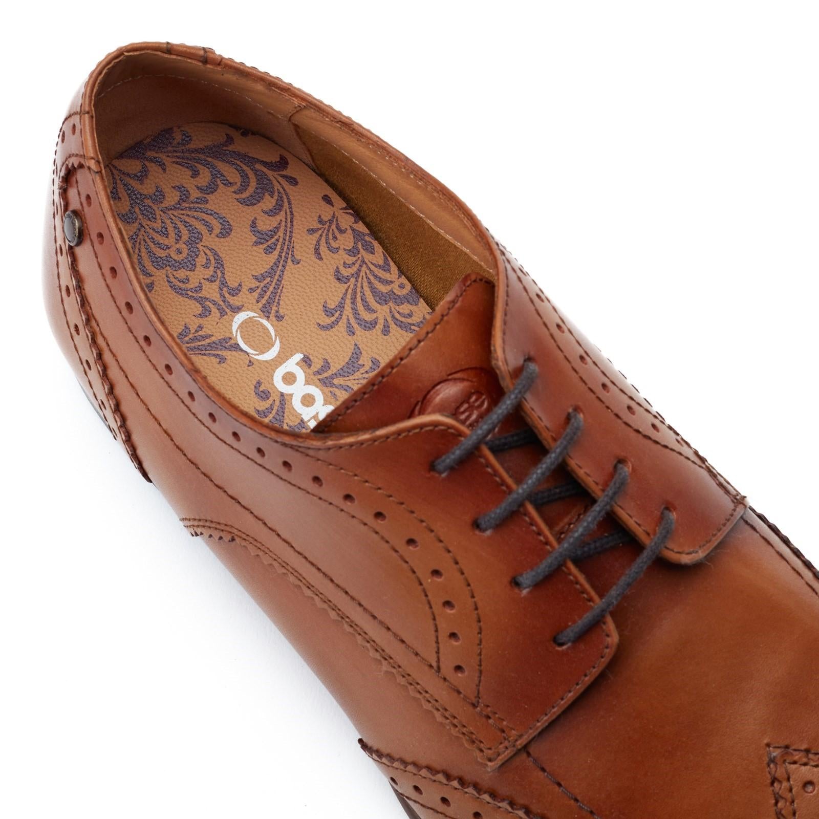 Base London Barbera Lace Up Brogue Shoe