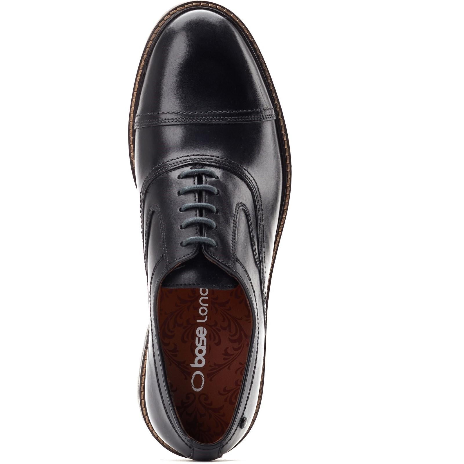 Base London Tatton Toe Cap Derby Shoes