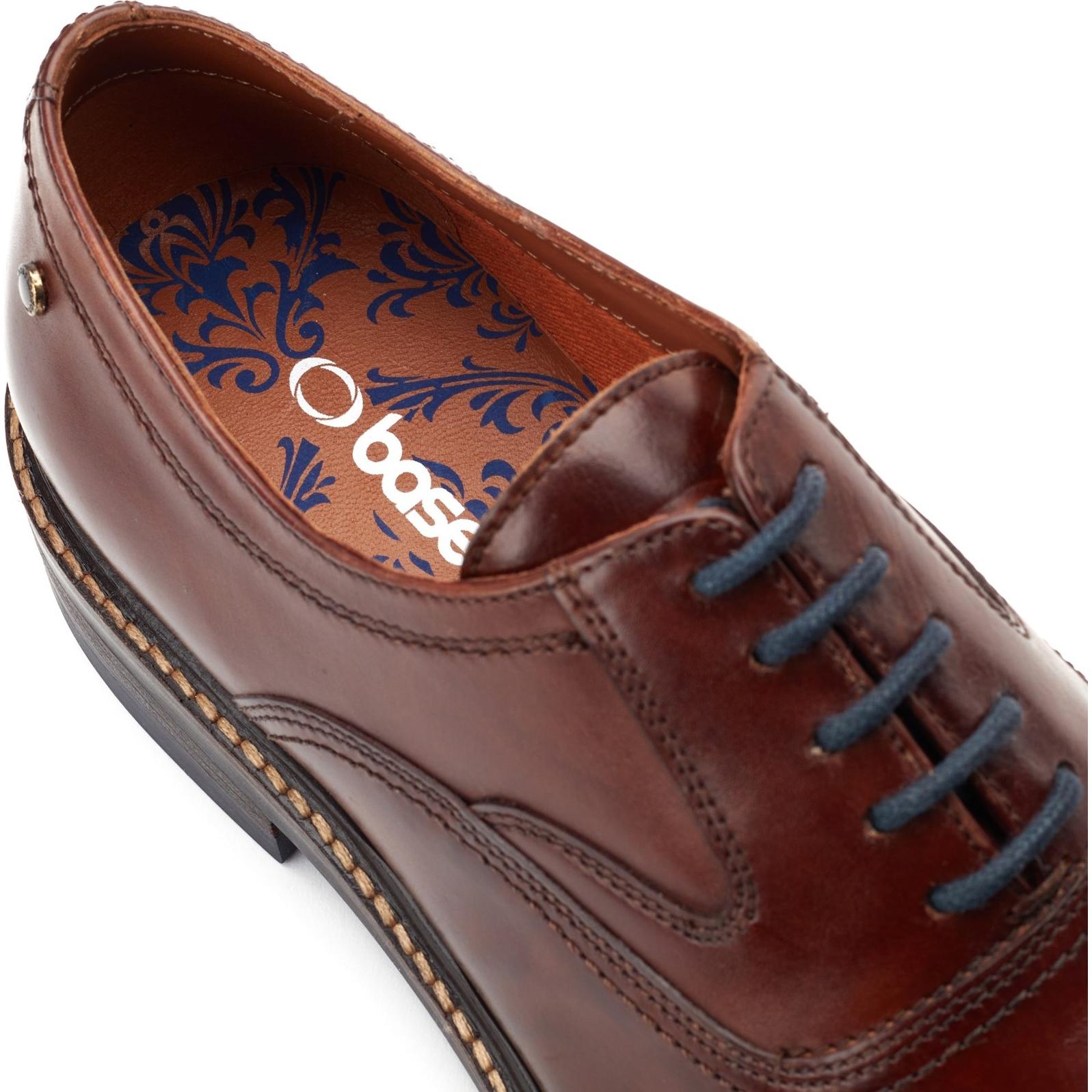 Base London Tatton Toe Cap Derby Shoes