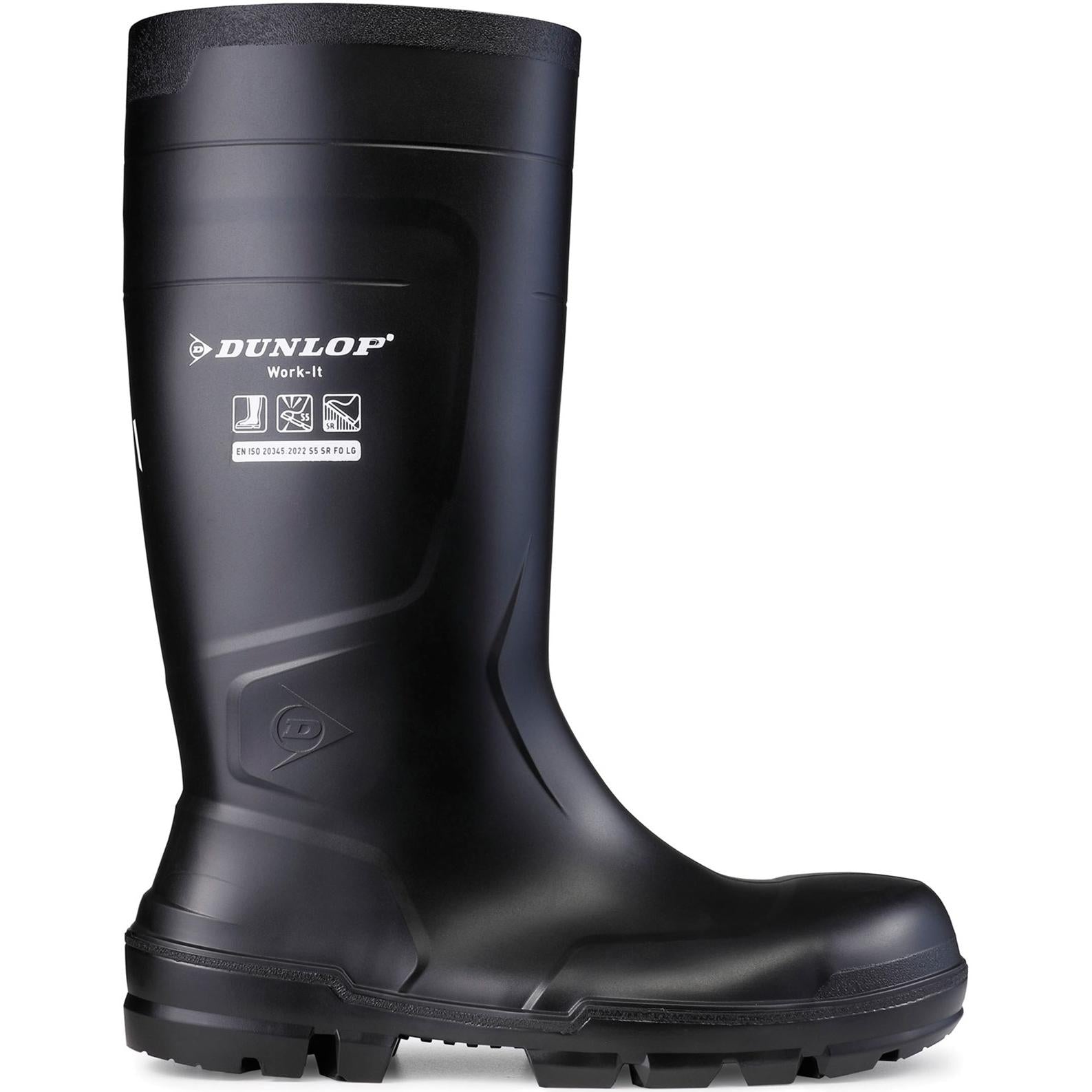 Dunlop Work-It Full Safety Wellington Boots