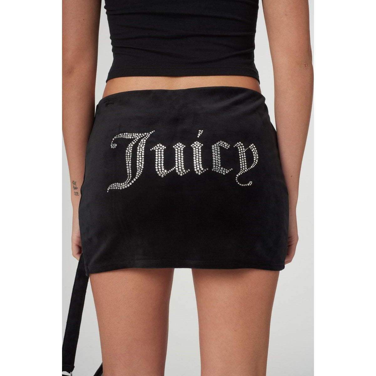 Juicy Couture Maxy Classic Velour Skirt Shoes