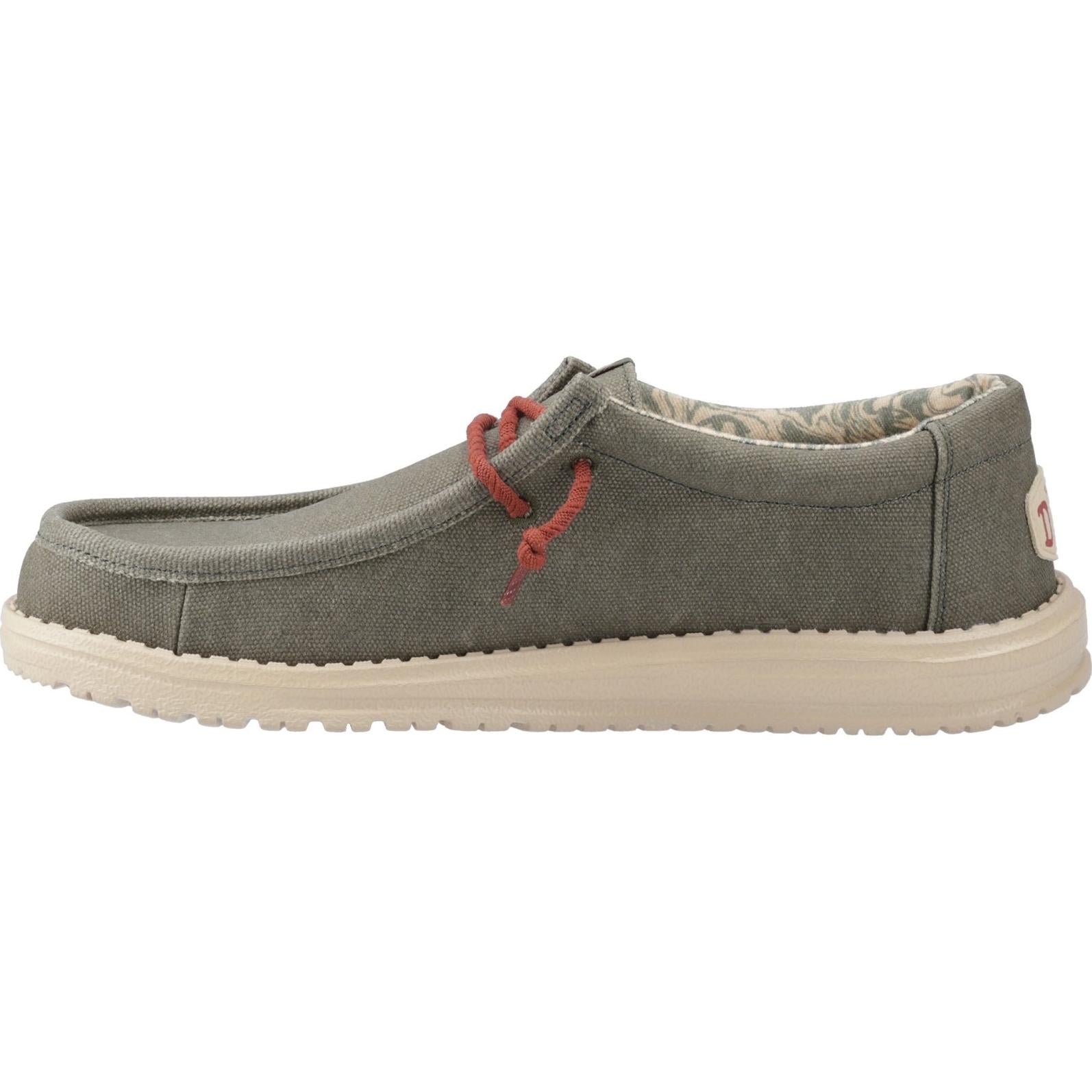 Hey Dude Wally Waxed Canvas Shoes
