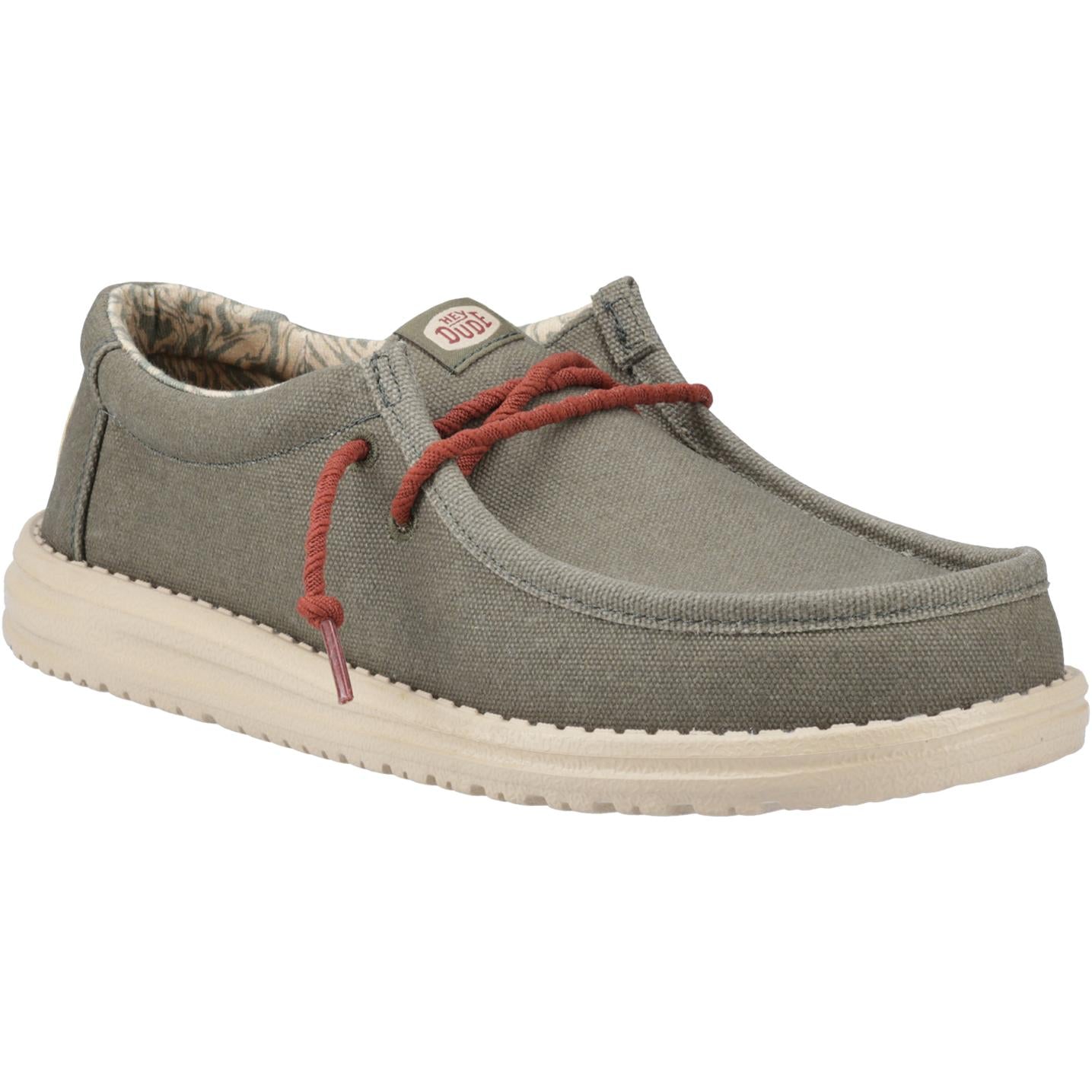 Hey Dude Wally Waxed Canvas Shoes