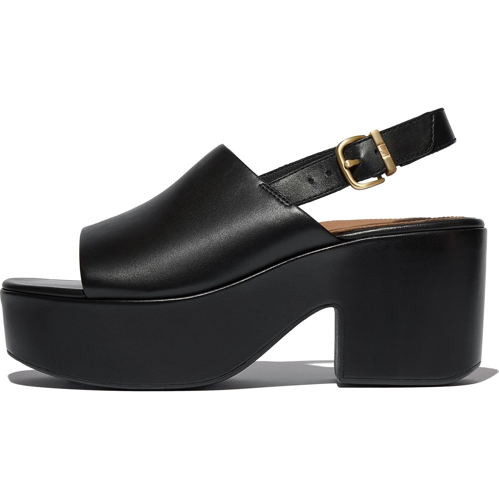 Fitflop Platfforms Heeled Backstrap Sandal