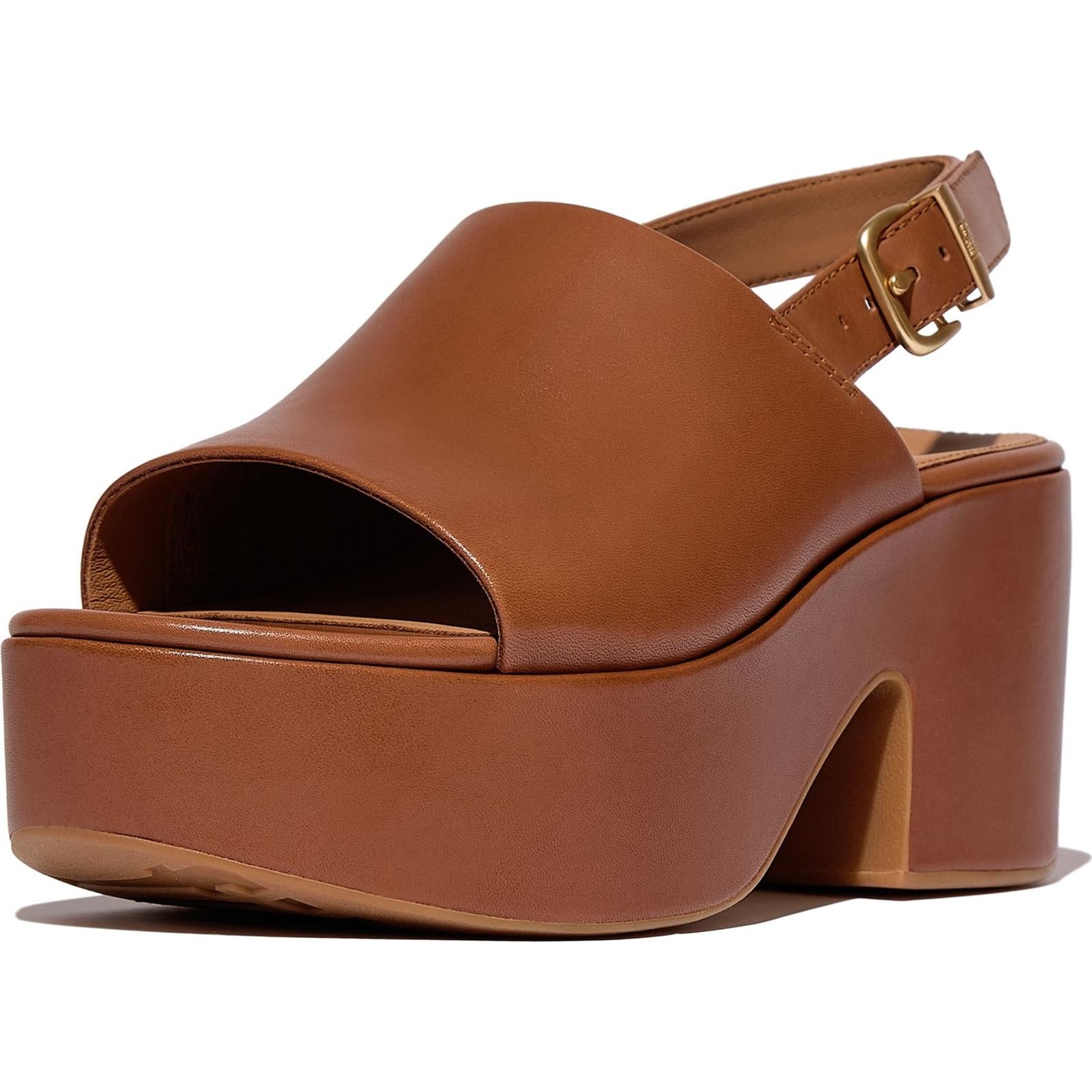 Fitflop Platfforms Heeled Backstrap Sandal
