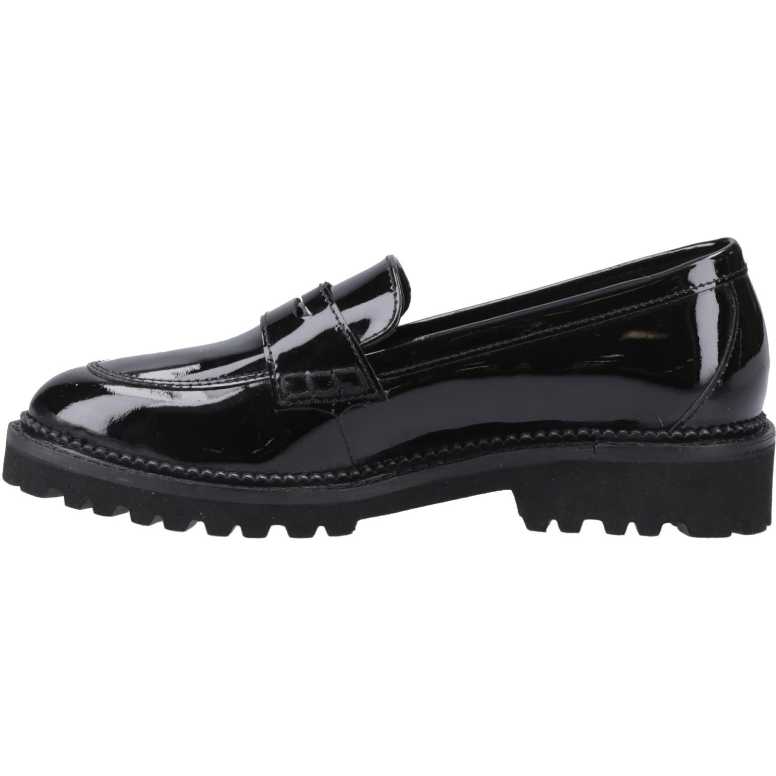 Hush Puppies Grazia Loafer Patent Jnr Flats