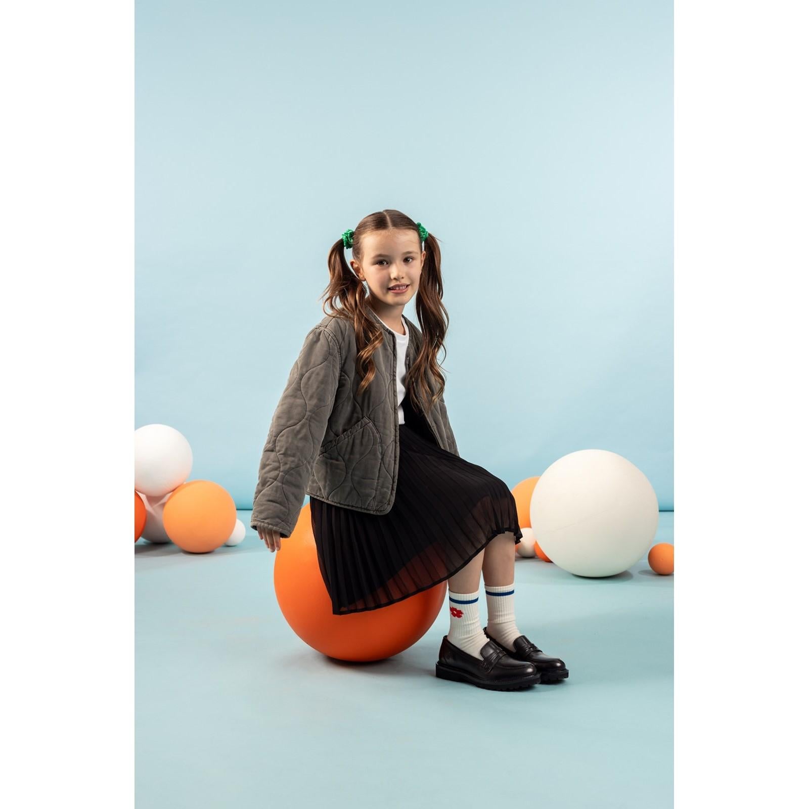 Hush Puppies Grazia Loafer Patent Jnr Flats