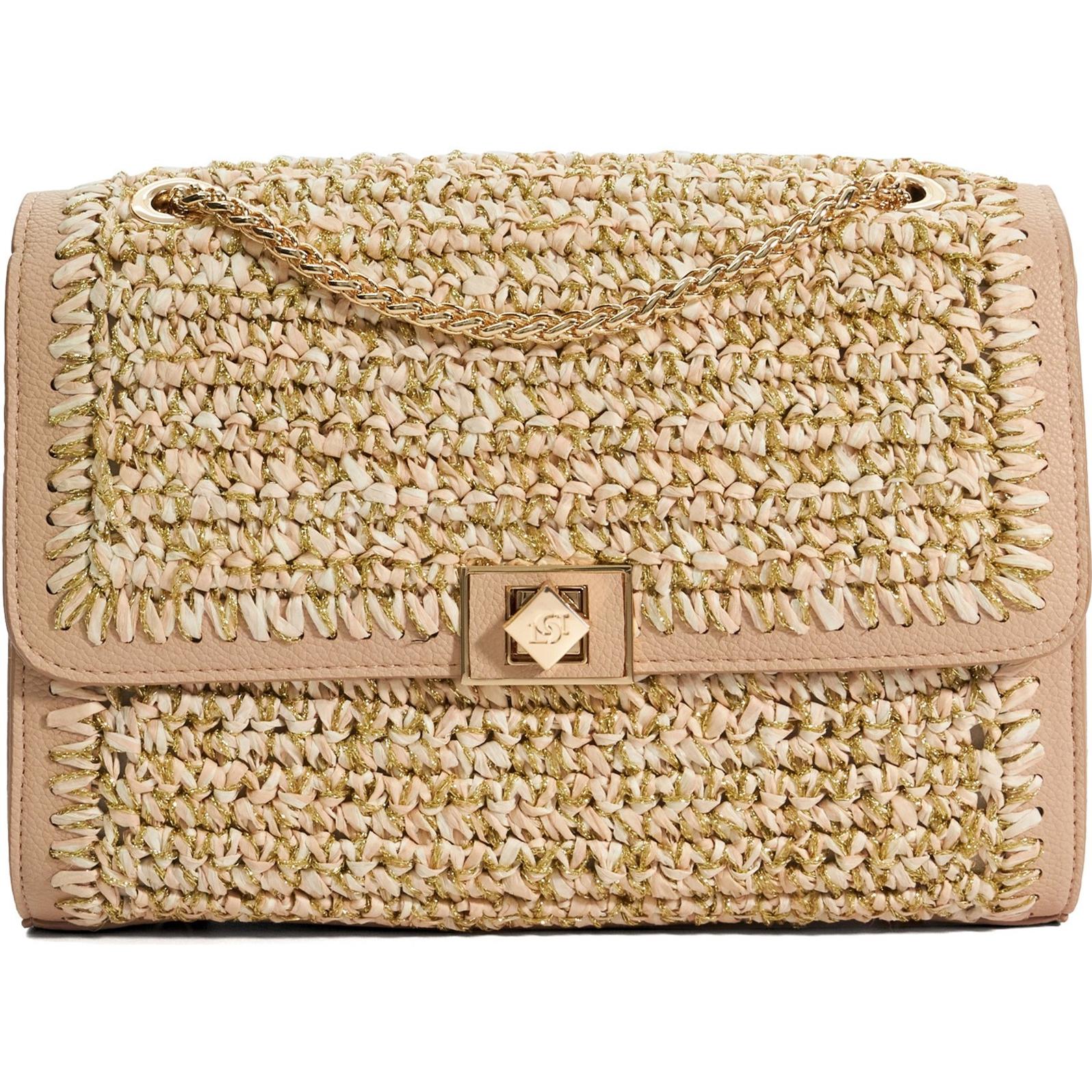 Dune Delphinium Hand Bag