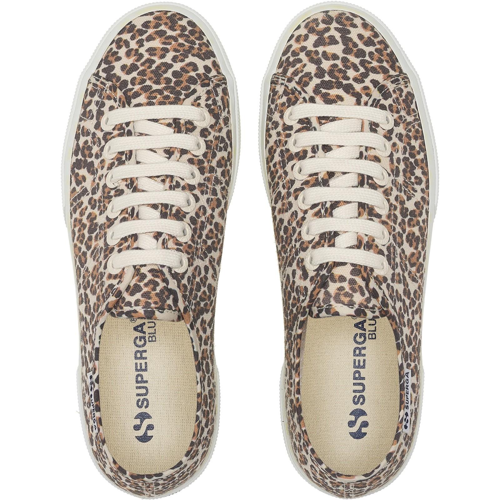 Superga 2740 Leopard Print Trainer