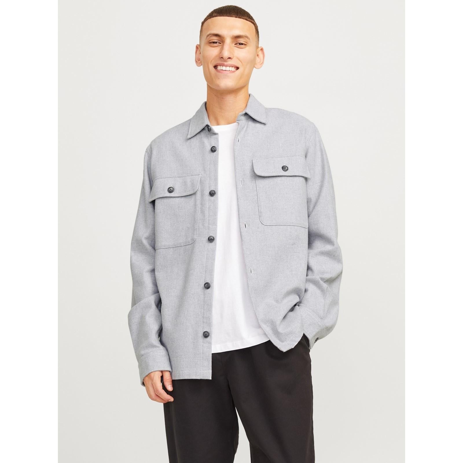 Jack & Jones Raymond Melange Long Sleeve Shirt Shoes