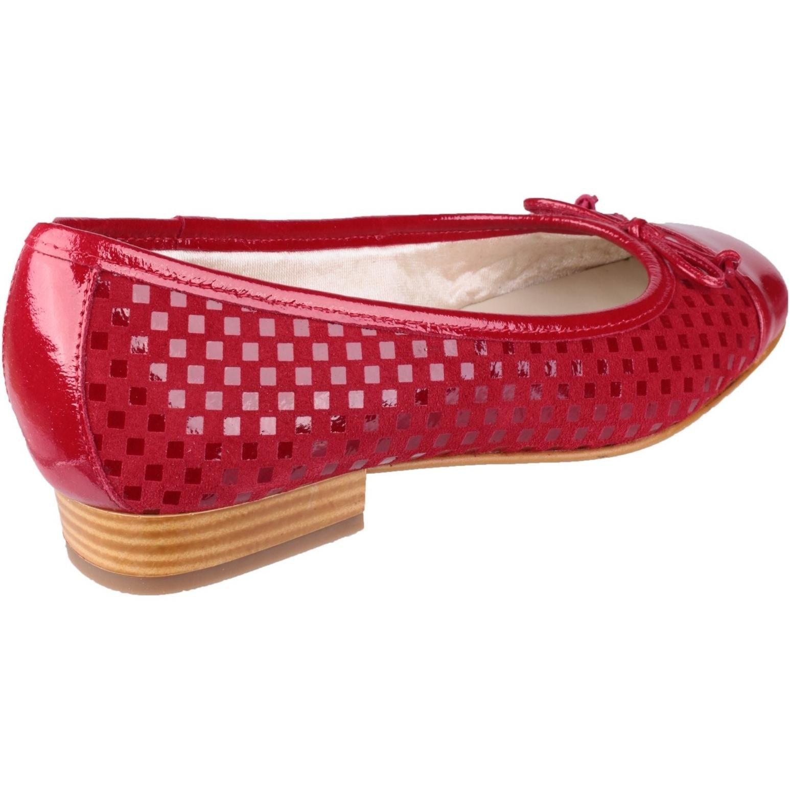 Riva Andros Patent/Suede women's Ballerina Flats