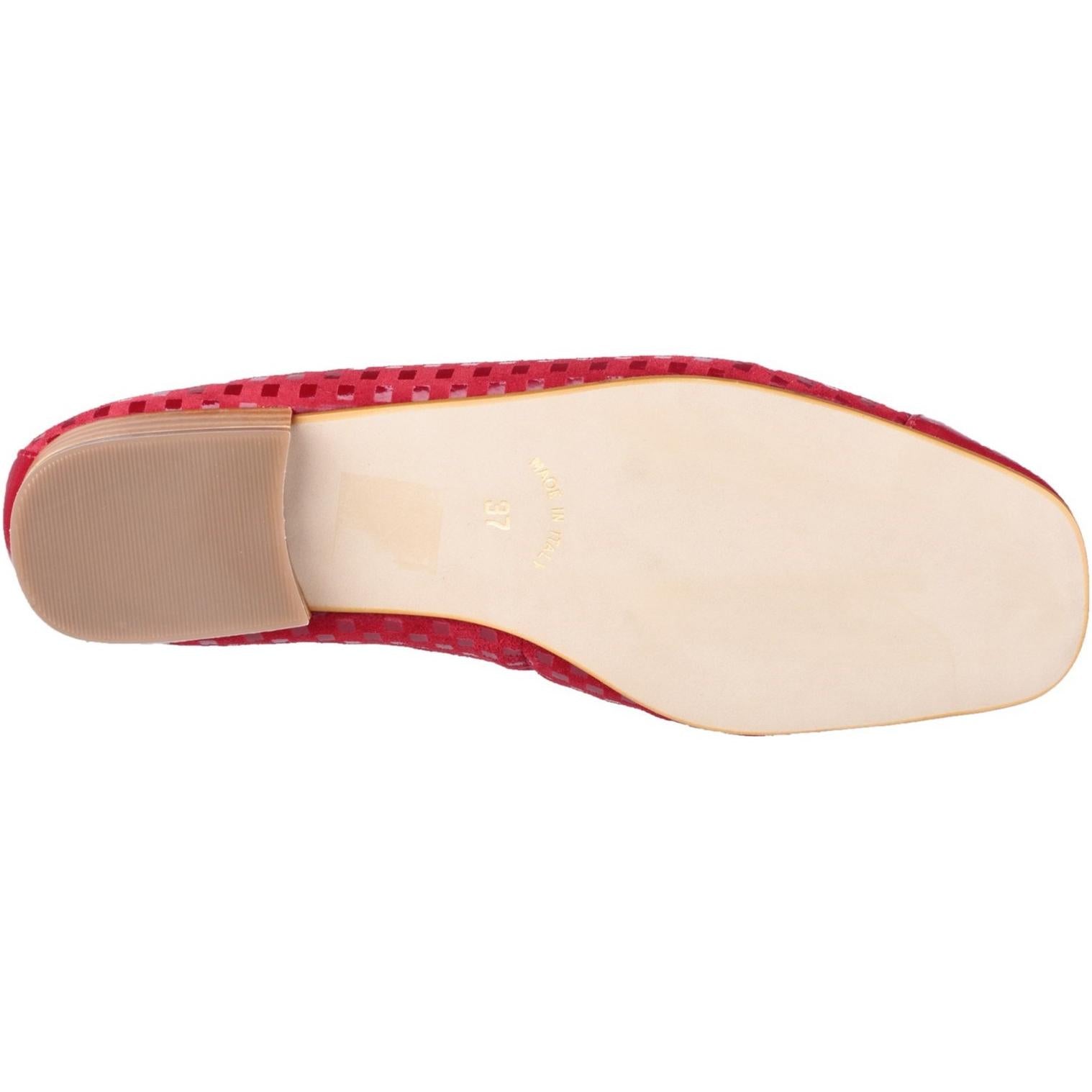 Riva Andros Patent/Suede women's Ballerina Flats